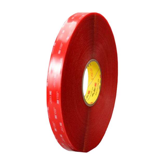 4905(1"X72YD) TAPE DBL COATED CLEAR 1"X 72YDS