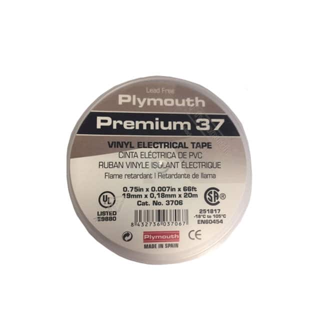 14-3706 TAPE-PREMIUM 37 WHITE
