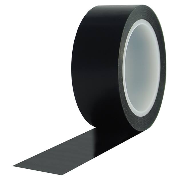 PPTB-1/2 1/2" WIDE BLACK POLYIMIDE TAPE