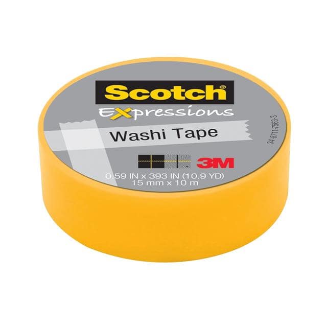 C314-YEL SCOTCH EXPRESSIONS WASHI TAPE C3