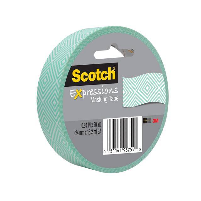 3437-P1-ESF SCOTCH EXPRESSIONS MASKING TAPE