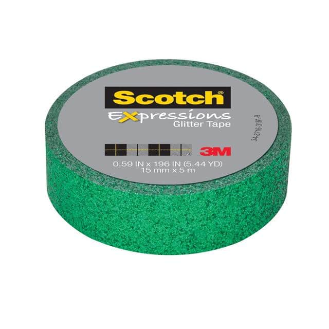 C514-GRN2 SCOTCH EXPRESSIONS GLITTER TAPE