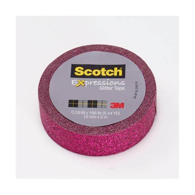 C514-PNK SCOTCH EXPRESSIONS GLITTER TAPE