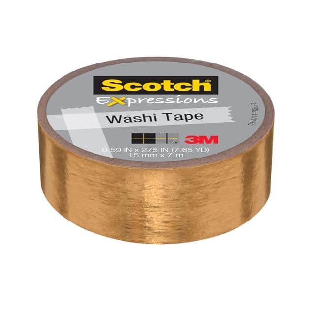 C614-GLD SCOTCH EXPRESSIONS WASHI TAPE C6