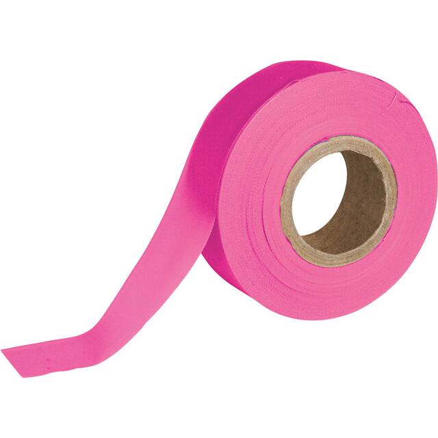 58354 STANDARD FLAGGING TAPE, FLUORESC