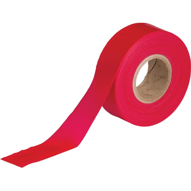 58346 STANDARD FLAGGING TAPE, RED