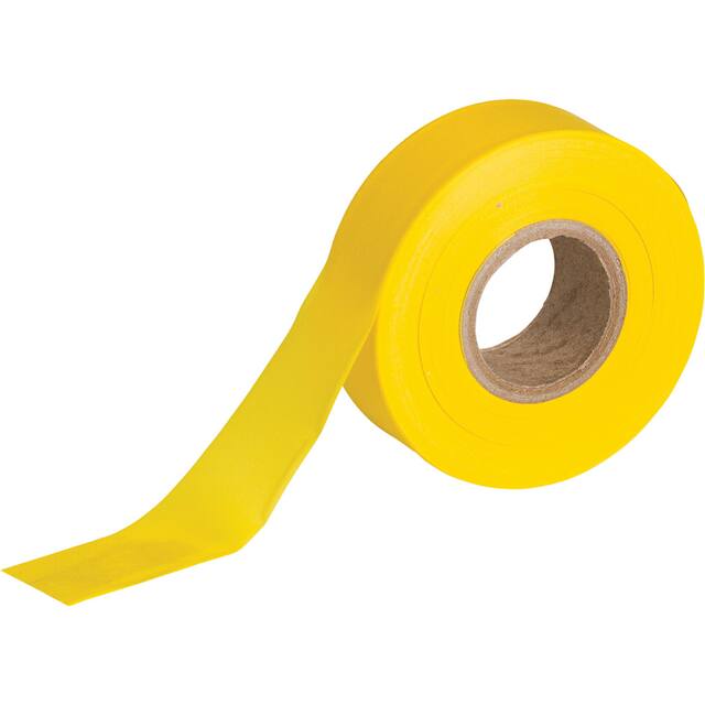 58347 STANDARD FLAGGING TAPE, YELLOW