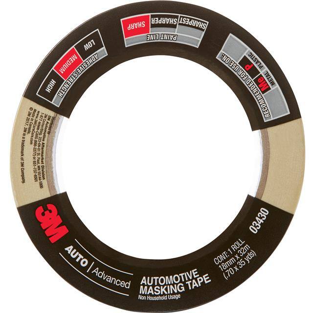 03430 3M AUTOMOTIVE MASKING TAPE, 0343