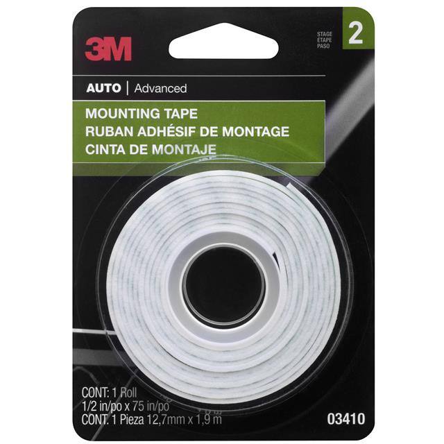 03410 3M MOUNTING TAPE, 03410, 1/2 IN