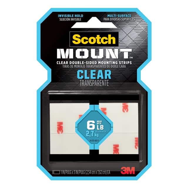 410H-ST SCOTCH-MOUNT CLEAR DOUBLE-SIDED