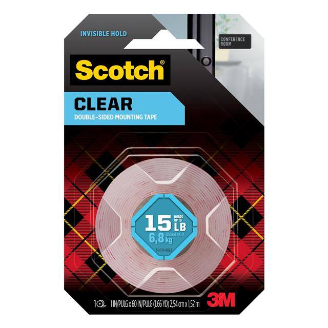 410S-SR SCOTCH CLEAR DOUBLE-SIDED MOUNTI