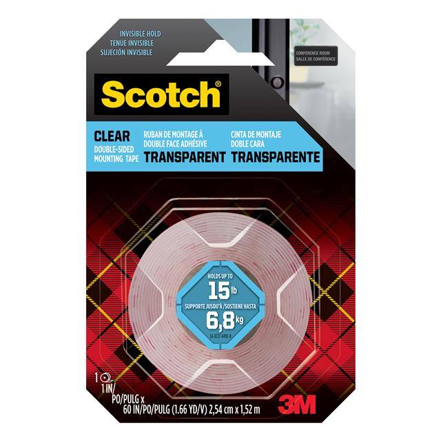 410S-ESF SCOTCH CLEAR DOUBLE-SIDED MOUNTI