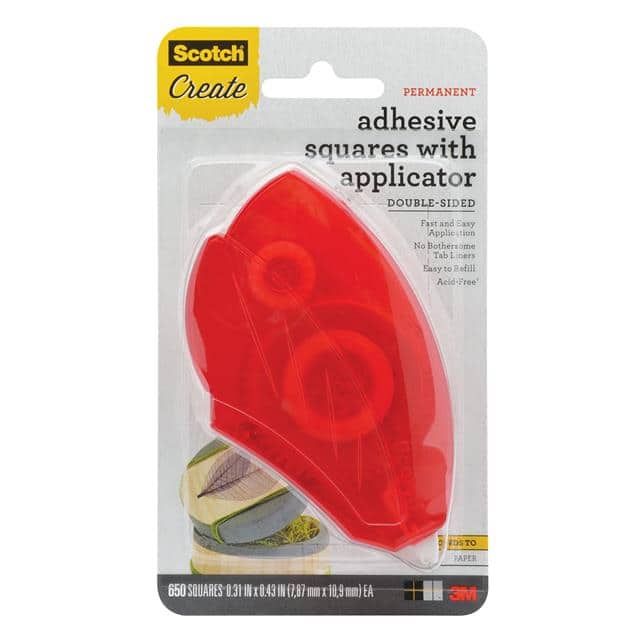 097R-ESF SCOTCH ADHESIVE SQUARES APPLICAT
