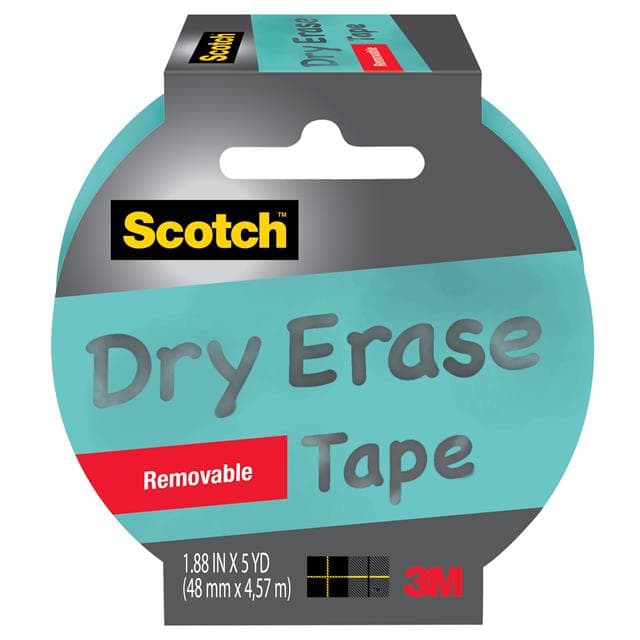 1905R-DE-BLU SCOTCH DRY ERASE TAPE 1905R-DE-B