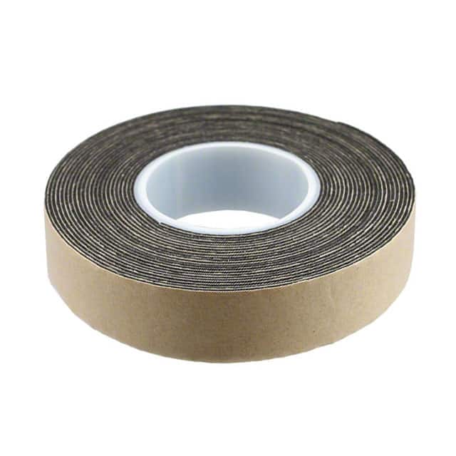 3/4-5-4492B TAPE DBL COATED BLACK 3/4"X 5YDS