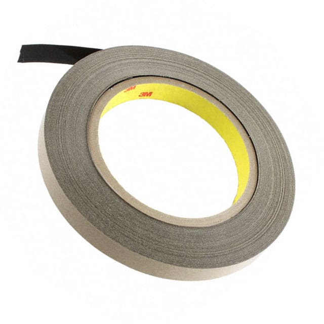 9628B-1/2-60 TAPE DBL COATED BLK 1/2"X 20YDS