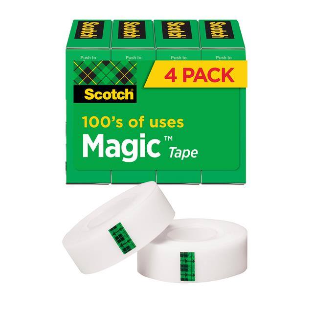 810K4 SCOTCH MAGIC INVISIBLE TAPE 810K