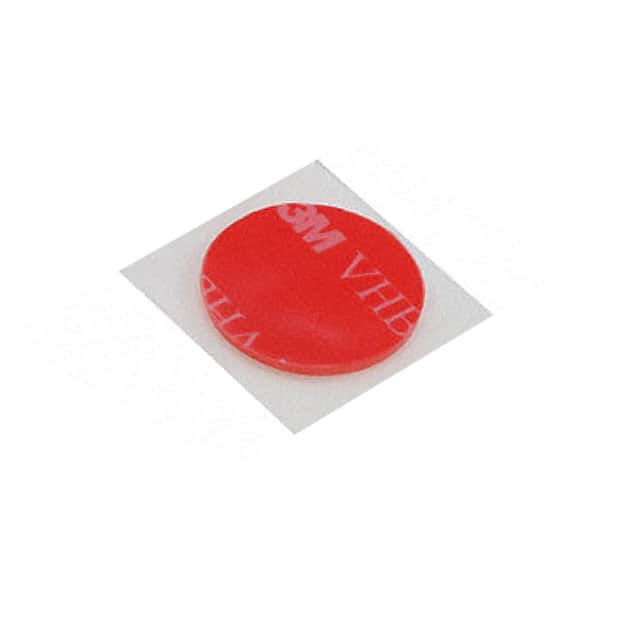 5-4910-3/4 TAPE DBL COATED CLR 3/4" DIA 5PK