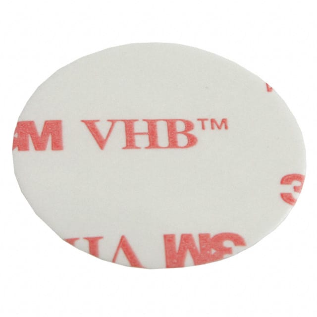 5-4930-1 TAPE DBL COATED WHITE 1" DIA 5PK