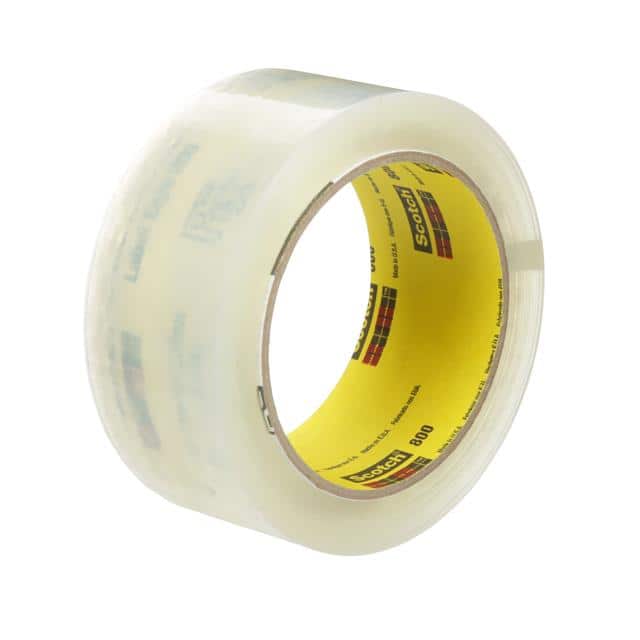 800 1.5"X72YD CLEAR SCOTCH PRESCRIPTION LABEL TAPE 8