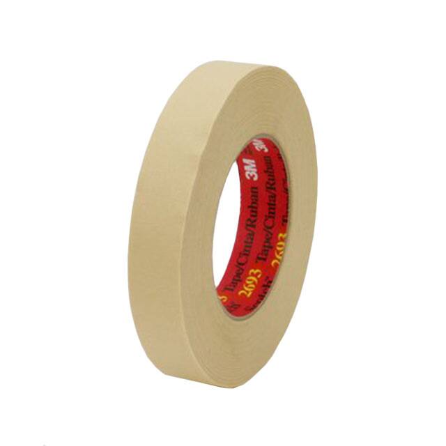 2693-12MMX55M TAPE MASKING TAN 0.47"X 60YDS