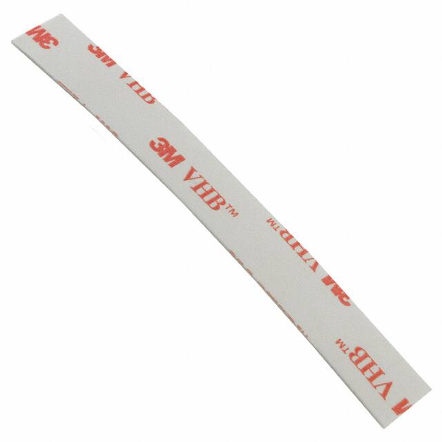 5-4930-1/2-4R TAPE DBL COATED WHT 1/2"X 4" 5PK