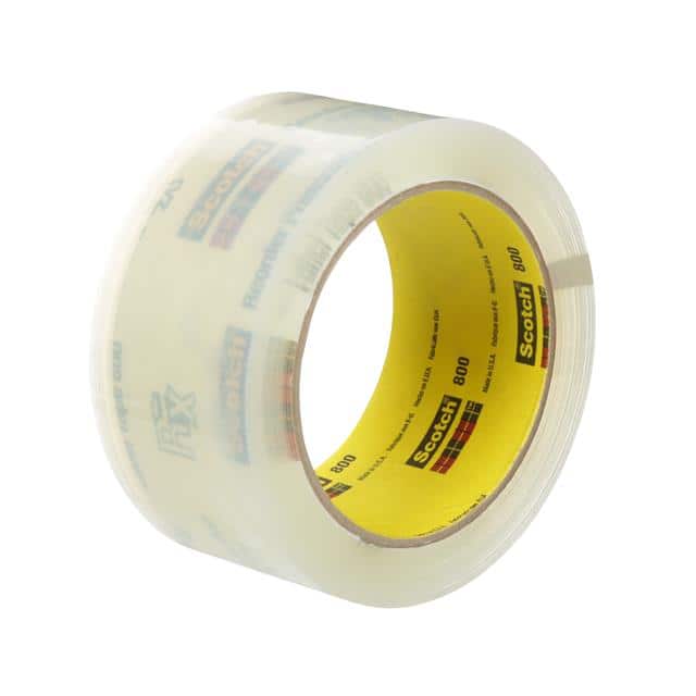 800 2"X72YD CLEAR SCOTCH PRESCRIPTION LABEL TAPE 8