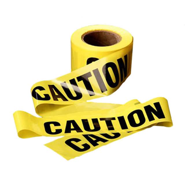 301 TAPE BARRICADE YELLOW 3"X 100YD