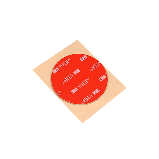 5-5962-1.5 TAPE DBL COAT BLK 1 1/2" DIA 5PK