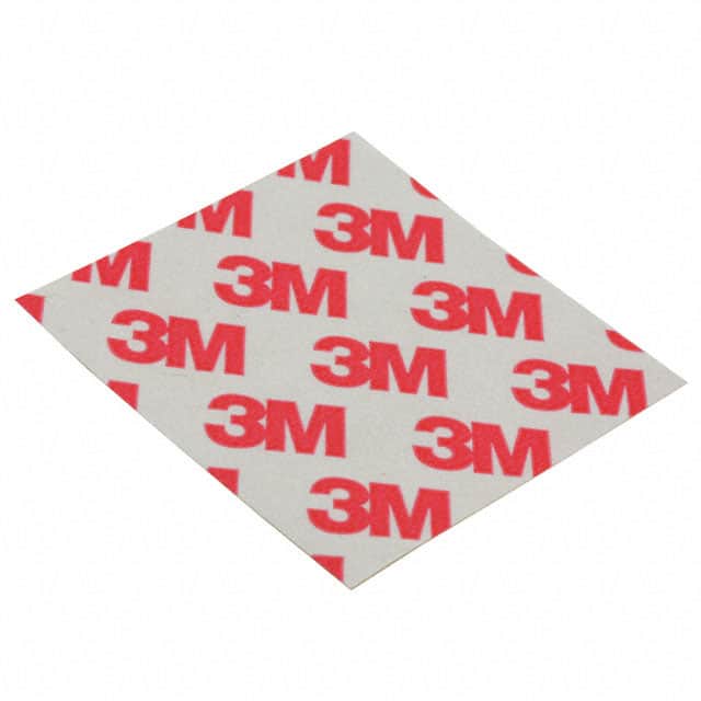 3M 9088 1"SQ-250 TAPE DBL COATED CLR 1"X 1" 250PK