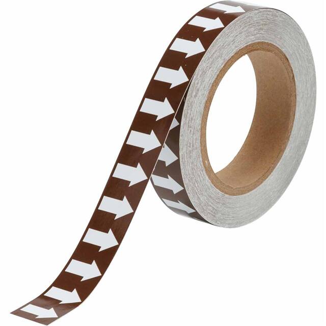 109937 B302 1"X30YDS WHT/BROWN ARROW TA