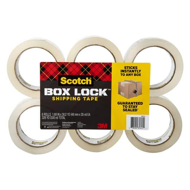 3950S-6 SCOTCH SHIPPING PACKAGING TAPE 3