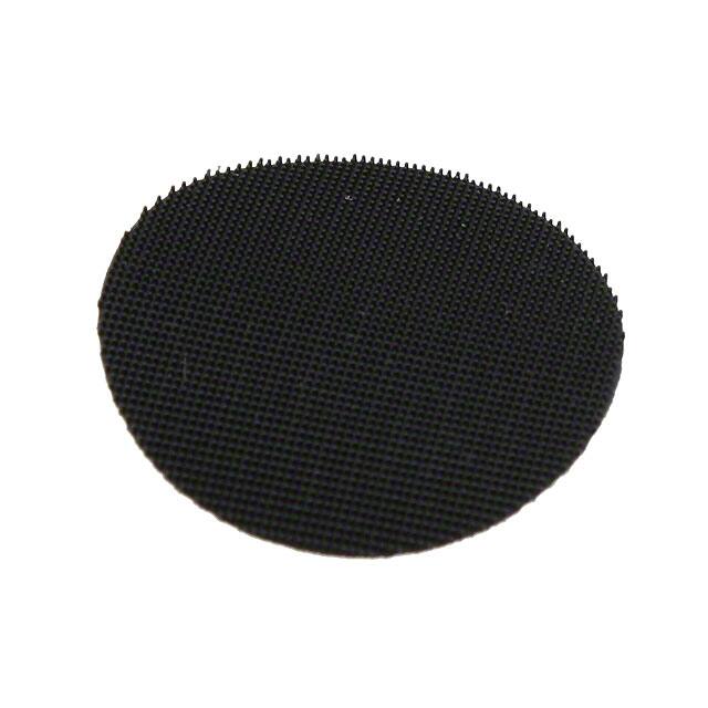1CIRCLE-25-GM110 TAPE GRIP MAT BLACK 1" DIA 25PK