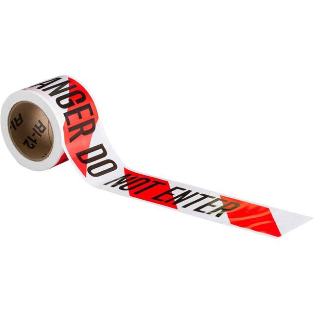 102821 3" X 200',12 ML,RD/BK DANGER DO