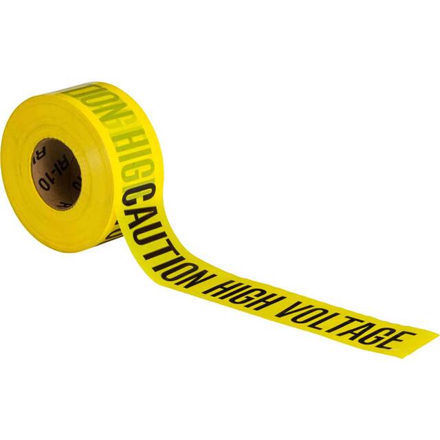 91220 3" X 200', 3 MIL, YEL/BLK LTRS