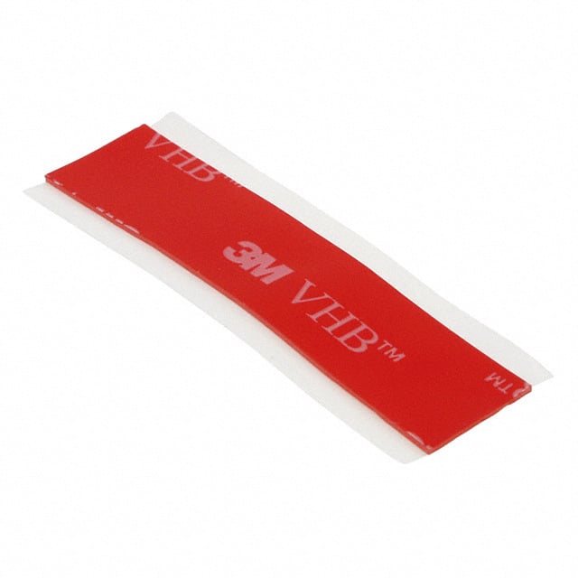 3M 4905 1/2" X 2"-100 TAPE DBL COAT CLR 1/2"X 2" 100PK