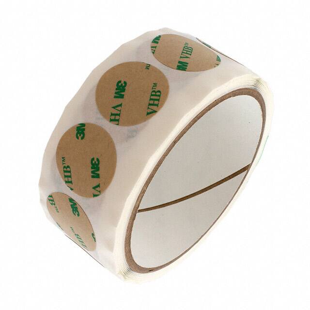 3M F9460PC CIRCLE-1"-250 TAPE ADHSV TRNSFR 1" DIA 250PK