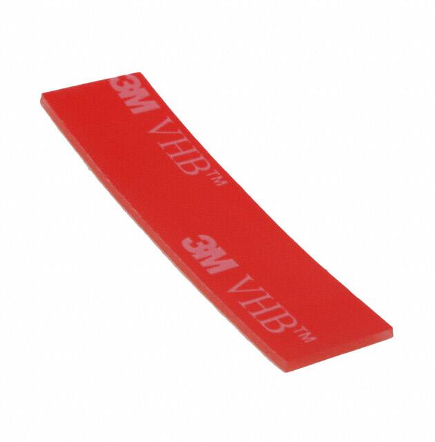3M 4910 1/2" X 2"-100 TAPE DBL COAT CLR 1/2"X 2" 100PK