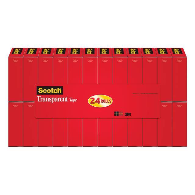 600K24 SCOTCH TRANSPARENT TAPE 600K24,