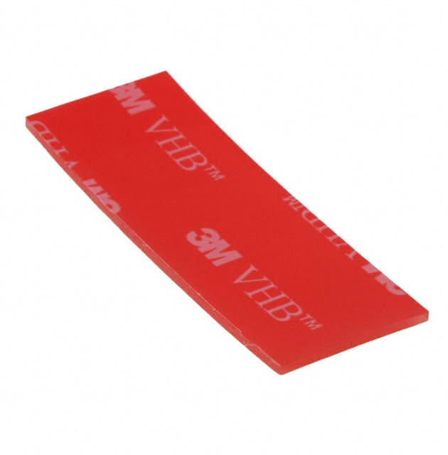 3M 4910 3/4" X 2"-100 TAPE DBL COAT CLR 3/4"X 2" 100PK