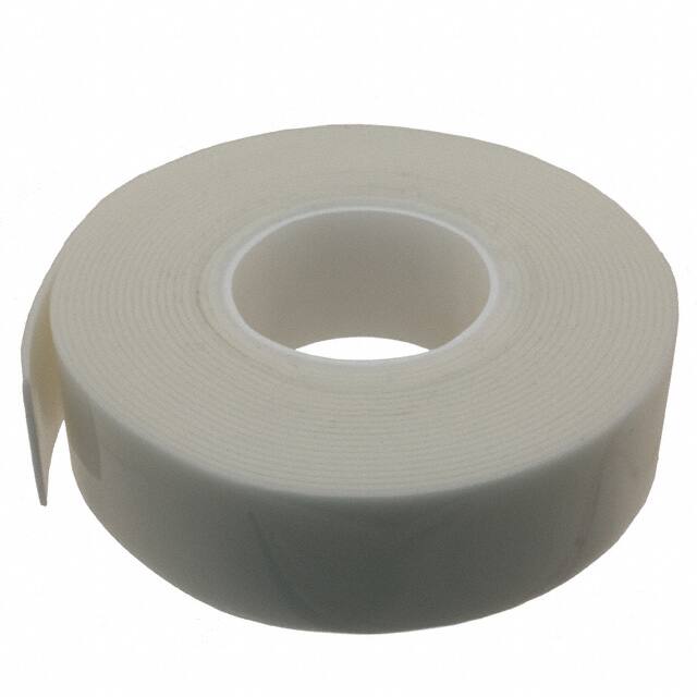 1-5-4951 TAPE DBL COATED WHITE 1"X 5YDS