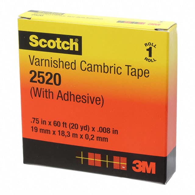 2520-3/4X36YD VARNISHED CAMBRIC 3/4"X36YD