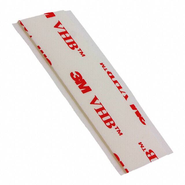 3M 4930 3/4" X 2"-100 TAPE DBL COAT WHT 3/4"X 2" 100PK