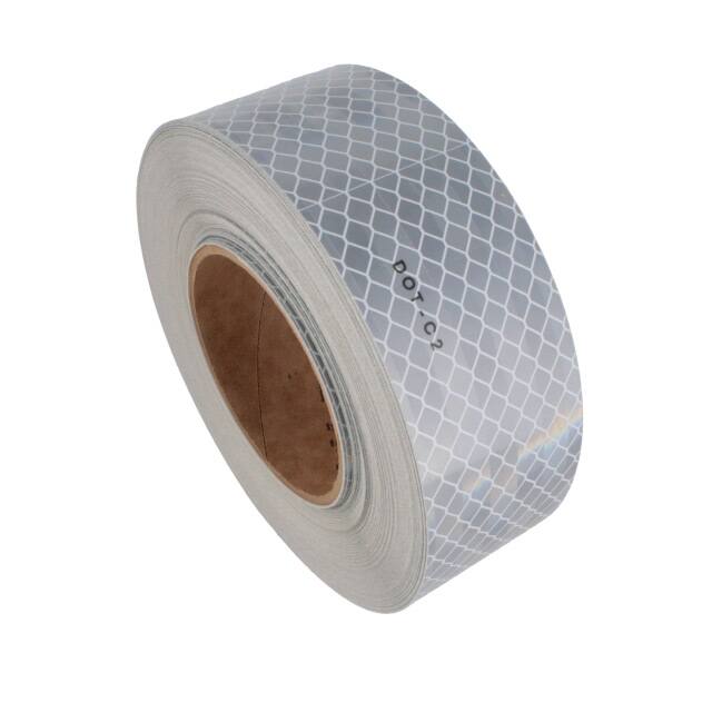 913-10-2"X50YD FLEXIBLE CONSPICUITY TAPE WHITE