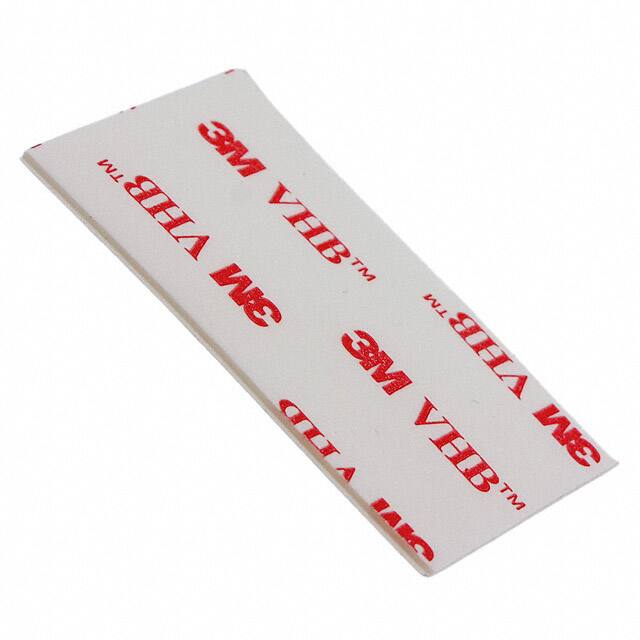 3M 4930 1" X 2"-100 TAPE DBL COATED WHT 1"X 2" 100PK
