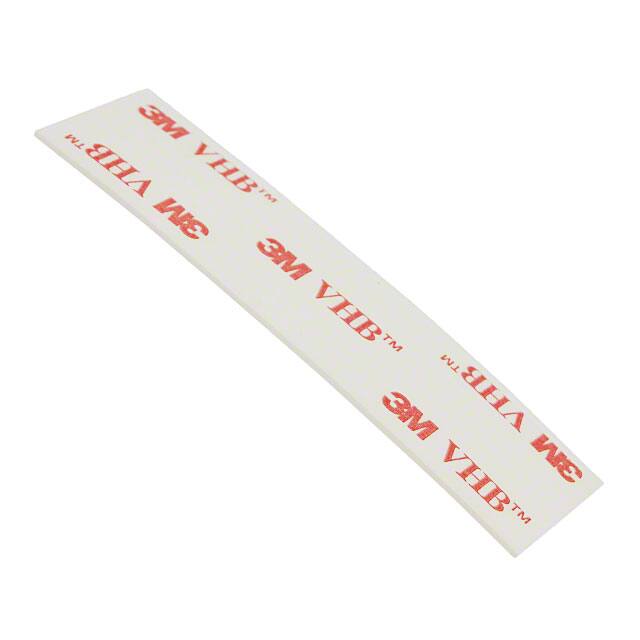 3M 4930 3/4" X 3"-100 TAPE DBL COAT WHT 3/4"X 3" 100PK