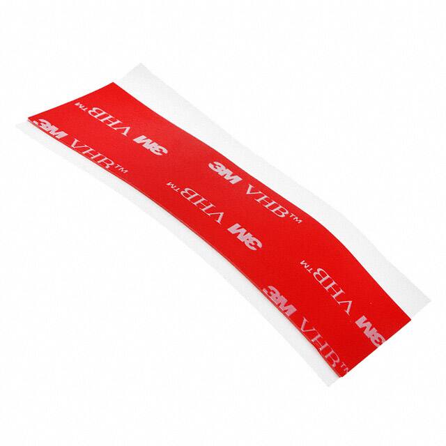 3M 4905 1" X 3"-100 TAPE DBL COATED CLR 1"X 3" 100PK