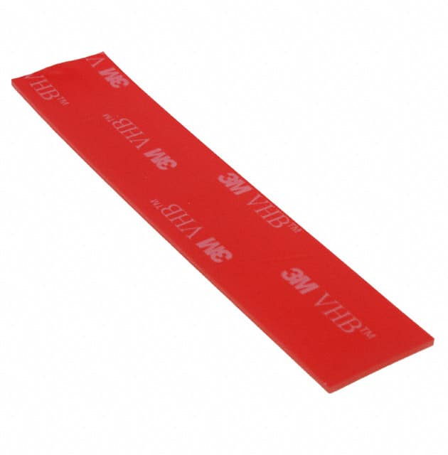 3M 4910 3/4" X 4"-100 TAPE DBL COAT CLR 3/4"X 4" 100PK