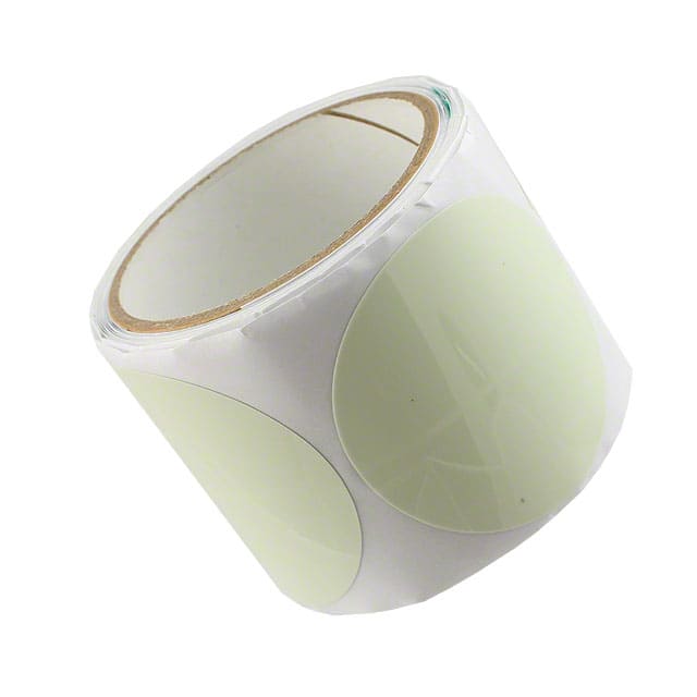 GLO-275C TAPE MARK GRN/YLW 2 3/4"DIA 50PC