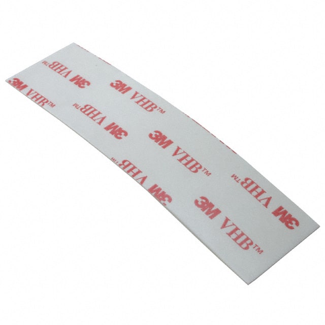 3M 4930 1" X 4"-100 TAPE DBL COATED WHT 1"X 4" 100PK